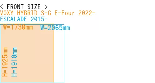 #VOXY HYBRID S-G E-Four 2022- + ESCALADE 2015-